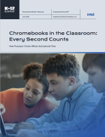 Cover image of the Chromebooks in the Classroom white paper
